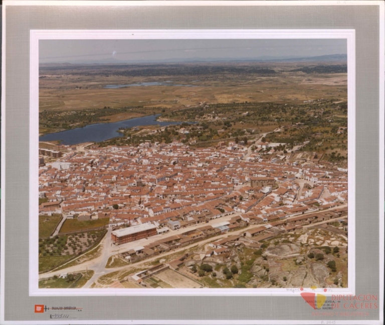 Vista aérea de Malpartida de Cáceres