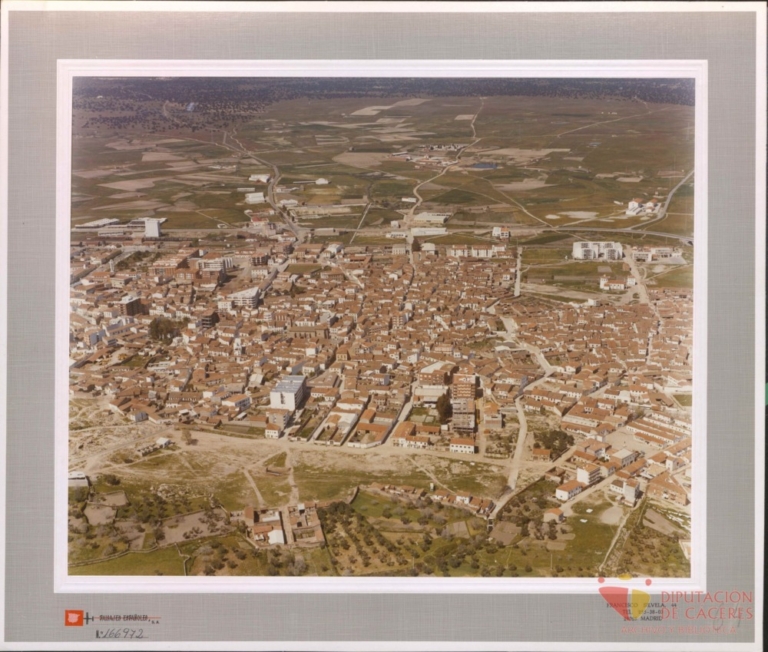 Vista aérea de Navalmoral de la Mata