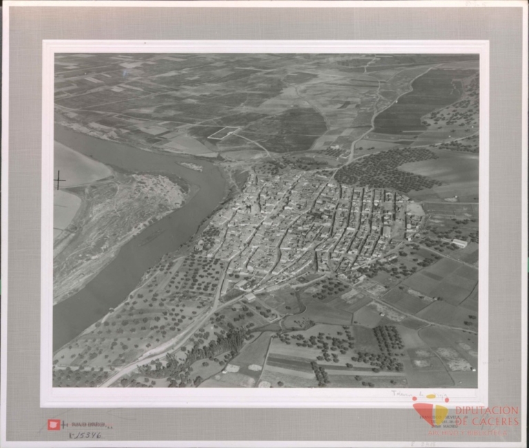 Vista aérea de Talavera la Vieja