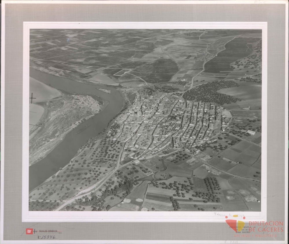 Vista aérea de Talavera la Vieja