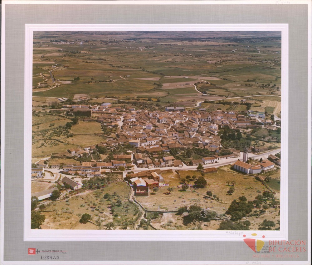 Vista aérea de Valdeobispo