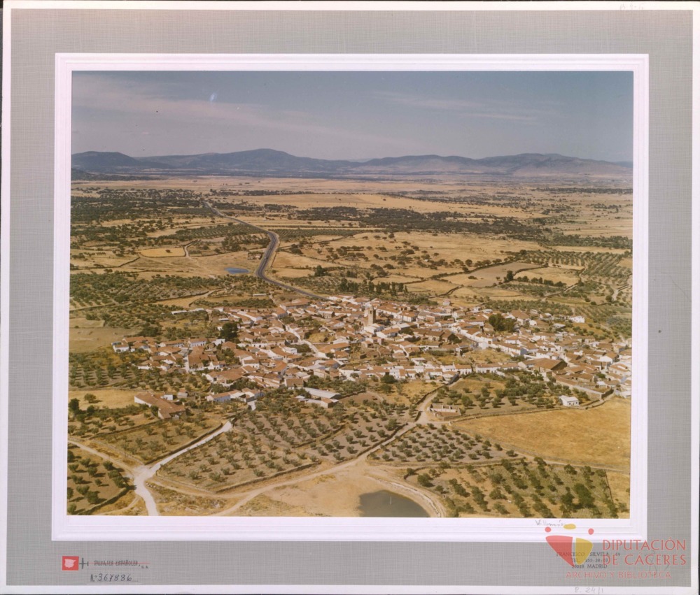Vista aérea de Villamesías
