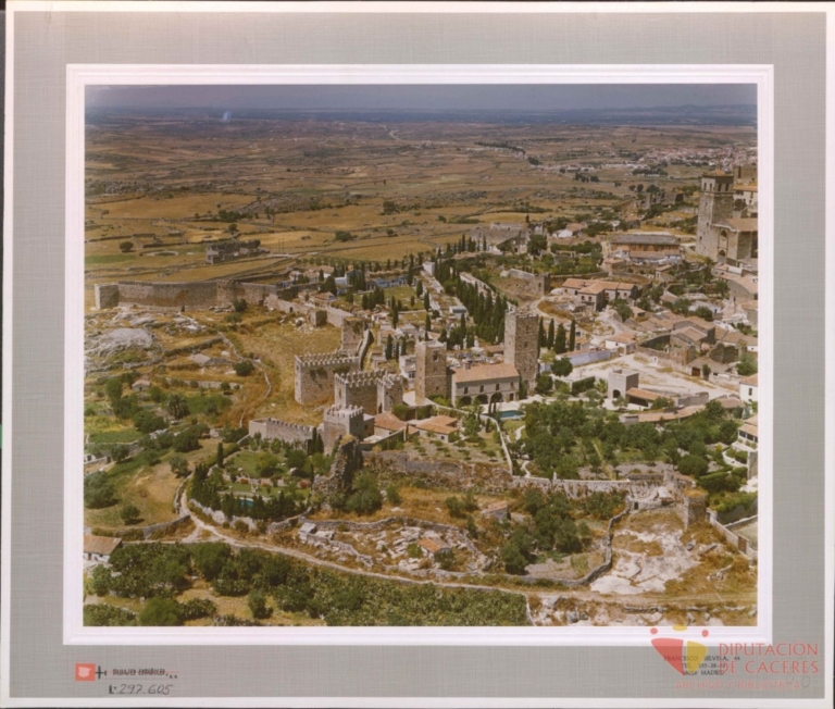 Vista aérea parcial de Trujillo