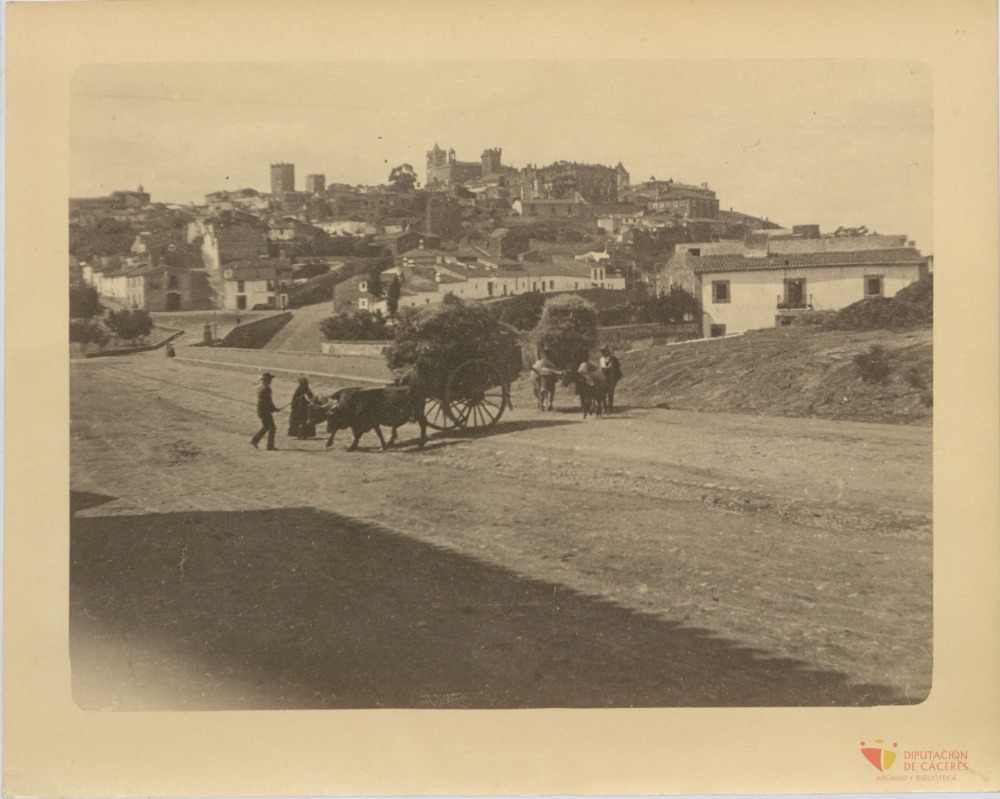 Vista de la parte monumental de Cáceres