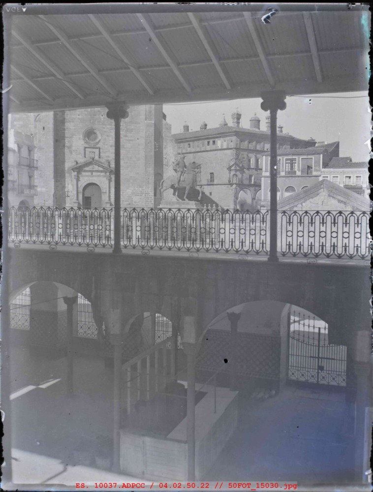 Vista de la Plaza mayor de Trujillo