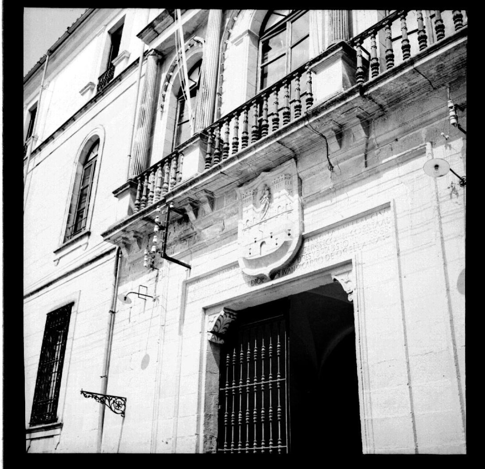 Vista de la Portada del Ayuntamiento