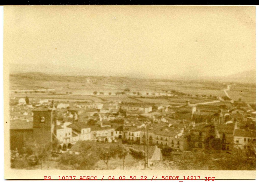 Vista de Trujillo desde el Castillo