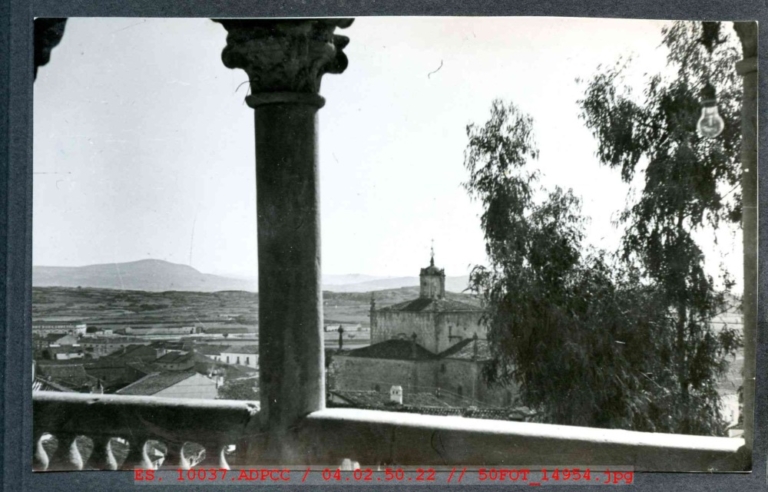 Vista de Trujillo desde el palacio de los Orellana Pizarro