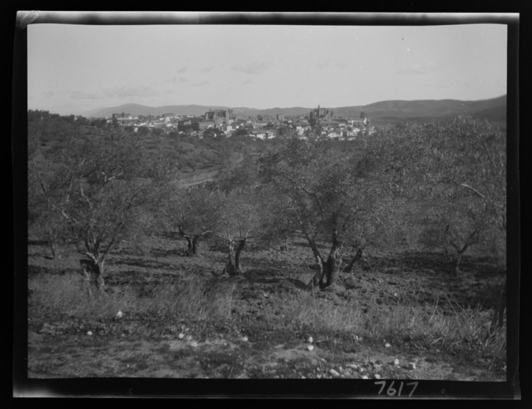 Vista desde la carretera de Montehermoso