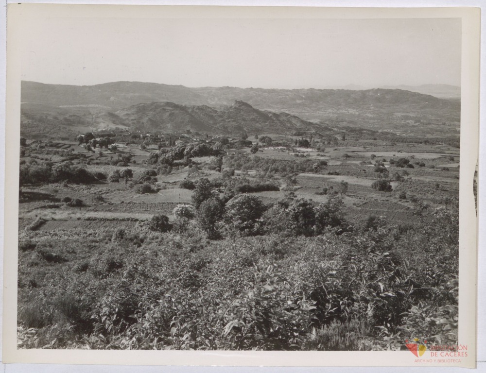 Vista general de la Sierra de Gata