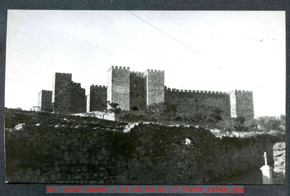 Vista general del Castillo de Trujillo