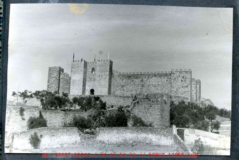 Vista general del Castillo de Trujillo