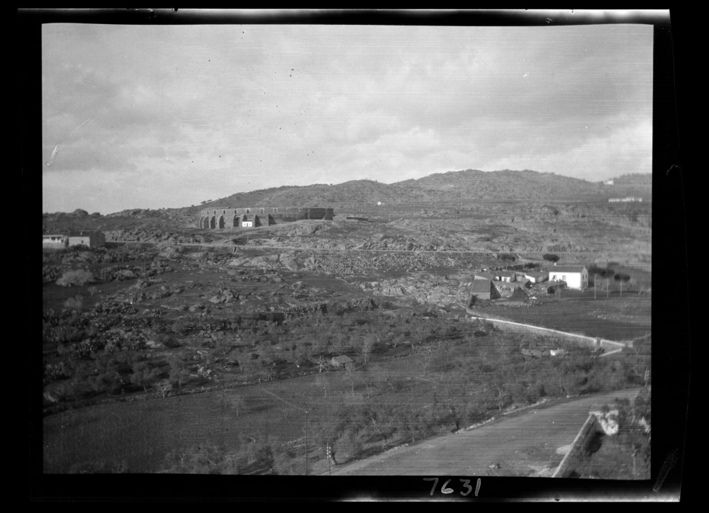 Vista lejana de la plaza de toros