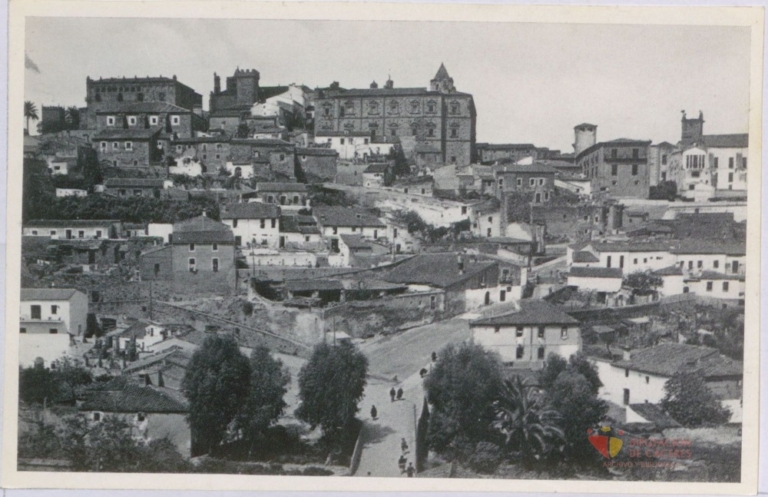 Vista parcial de Cáceres
