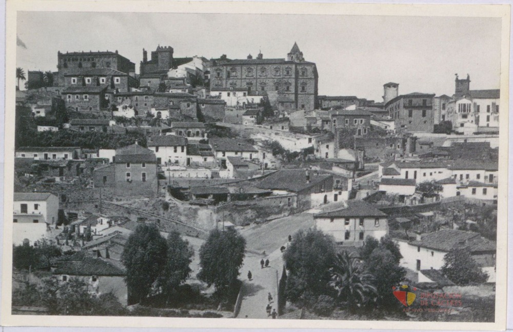 Vista parcial de Cáceres