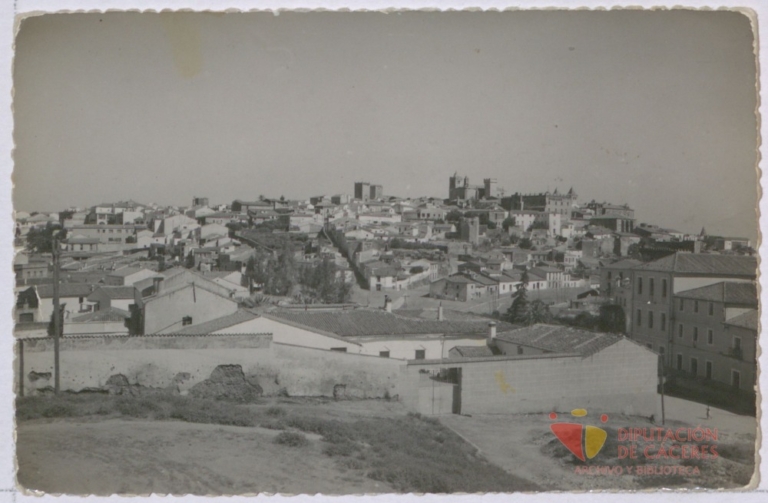 Vista parcial de la ciudad de Cáceres