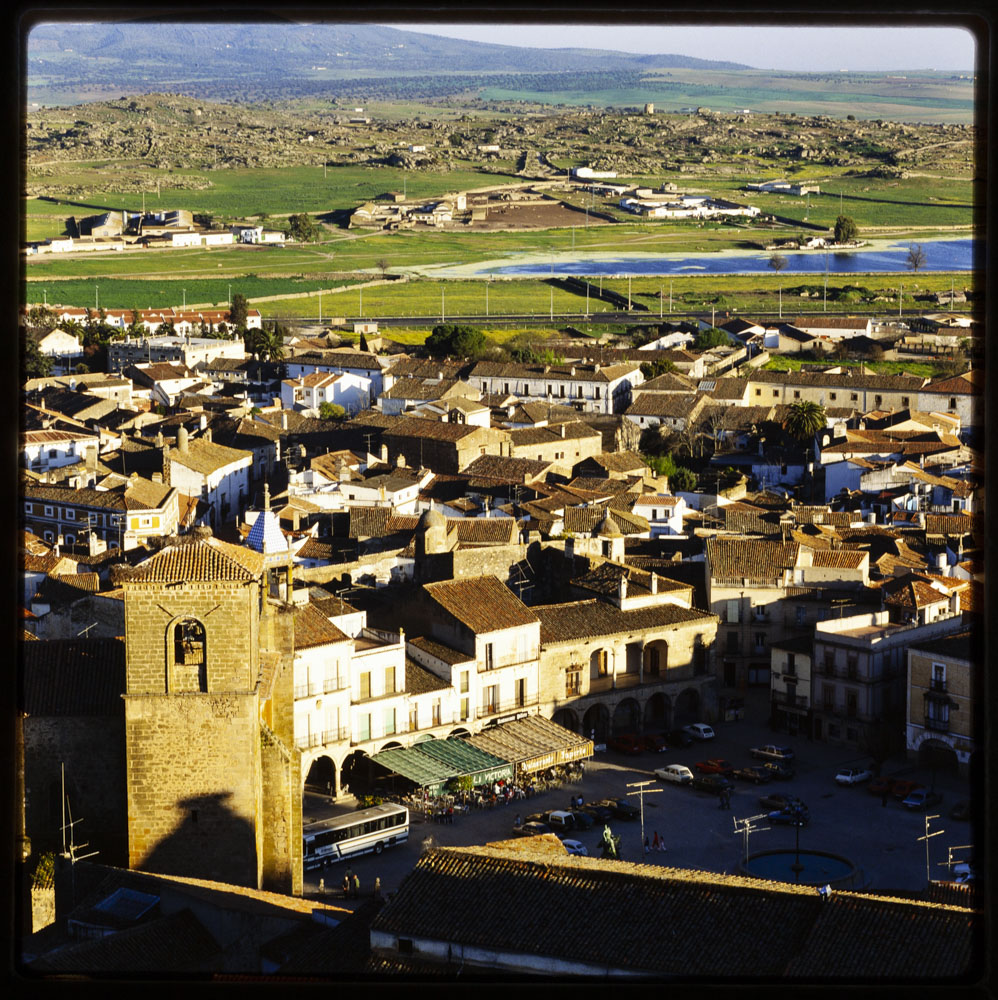 Vista parcial de Trujillo, desde el castillo · Luis Agromayor