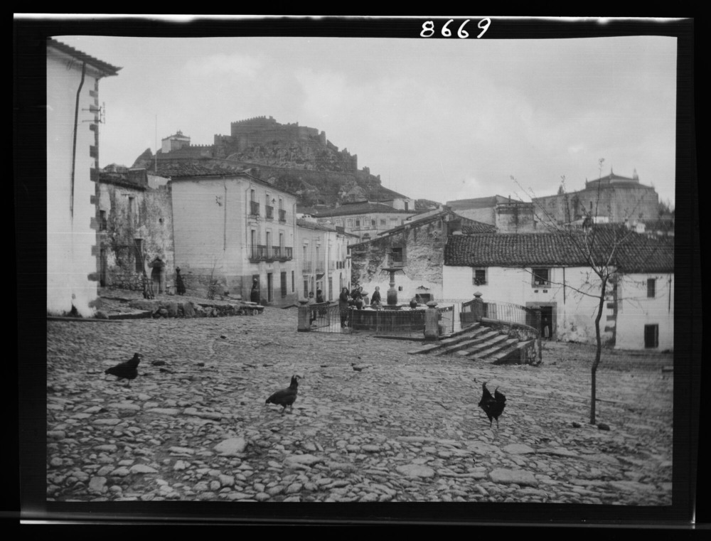 Vista parcial desde una plaza